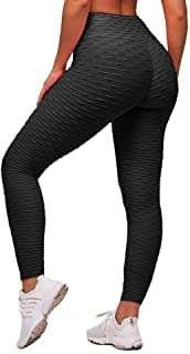 Women's Honeycomb Waffle Leggings Yoga Pants Gym Pants Butt Lift High Waisted Breathable Pants