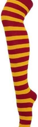Bobo Banita Womens Striped Over The Knee High Socks Fancy Dress