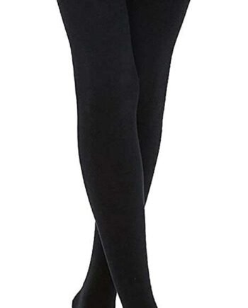 DRESHOW Women Extra Long Thigh High Socks Thin Stripes Tube Tights Over Knee Socks Casual High Boot Stockings