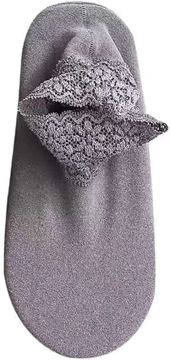 kawehiop Winter Warm Socks Lace Non-Slide Stockings Leg Warmer Hosiery Daily Wear