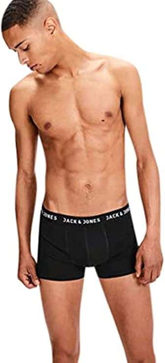 Jack and Jones Huey Mens Trunks Underwear Cotton Regular Boxer Shorts Pack of 5