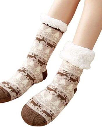YUSSEQDD 1 Pair Winter Sock Portable Comfortable Socks Fashion Sleeping Hosiery