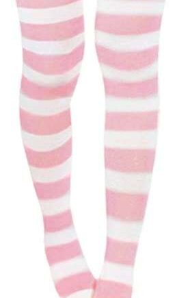 ZANZEA Women's Knee High Socks Striped Cotton Thigh High Long Stockings Leg Warmer High Socks for Women and Girls Cosplay, Daily Wear
