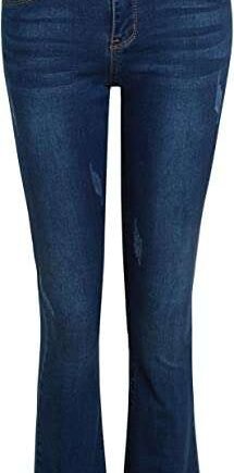 SS7 Womens Slim Fit Jean Flare Flared Denim Bootcut Jeans Size 10 12 14 6 8 New