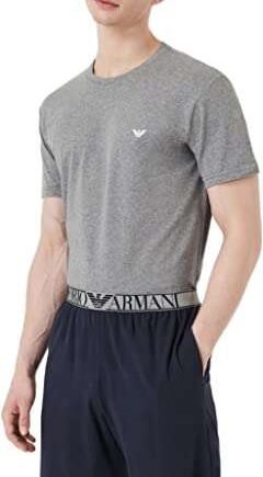 Emporio Armani Men's Endurance Sleeve T-Shirt and Shorts Pyjama Set