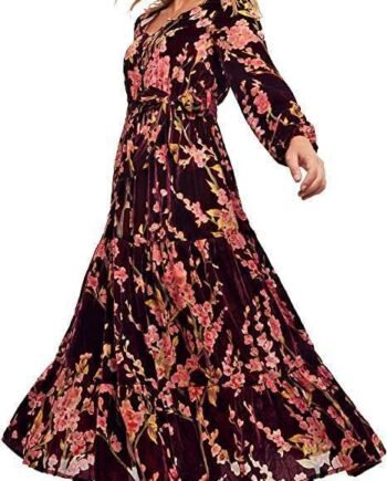 Joe Browns Women's Berry Floral Devoretie Waist Dress