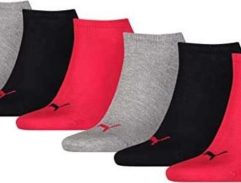 Unisex Plain Sneaker Socks (6 Pair Pack)