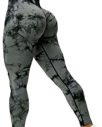 Women Seamless Workout Scrunch Leggings Butt Lifting High Waist Yoga Pants Gym Leggings