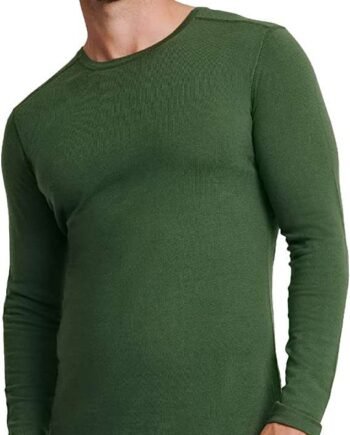 DANISH ENDURANCE Merino Wool Baselayer Shirt, Long Sleeved, Premium, for Men