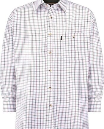 WALKER AND HAWKES - Men's 100% Cotton Brocton Country Shirt